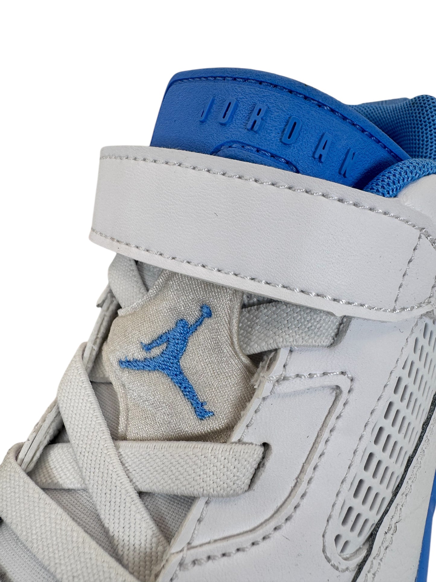 Jordan Spizike Low (PS) ‘White/Wolf Grey/Anthracite/University Blue’