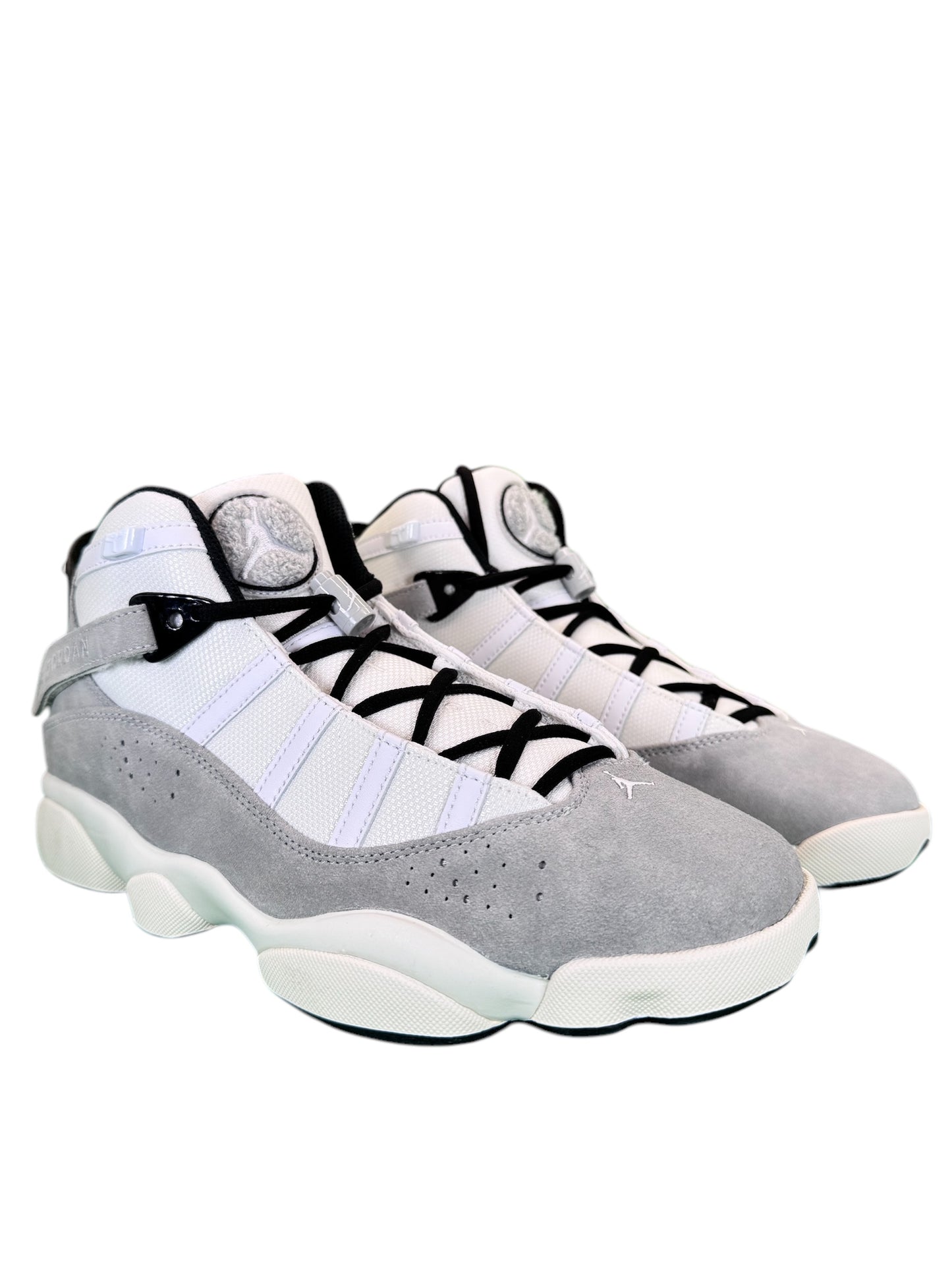Air Jordan 6 Rings - Edicion Gris Blanco