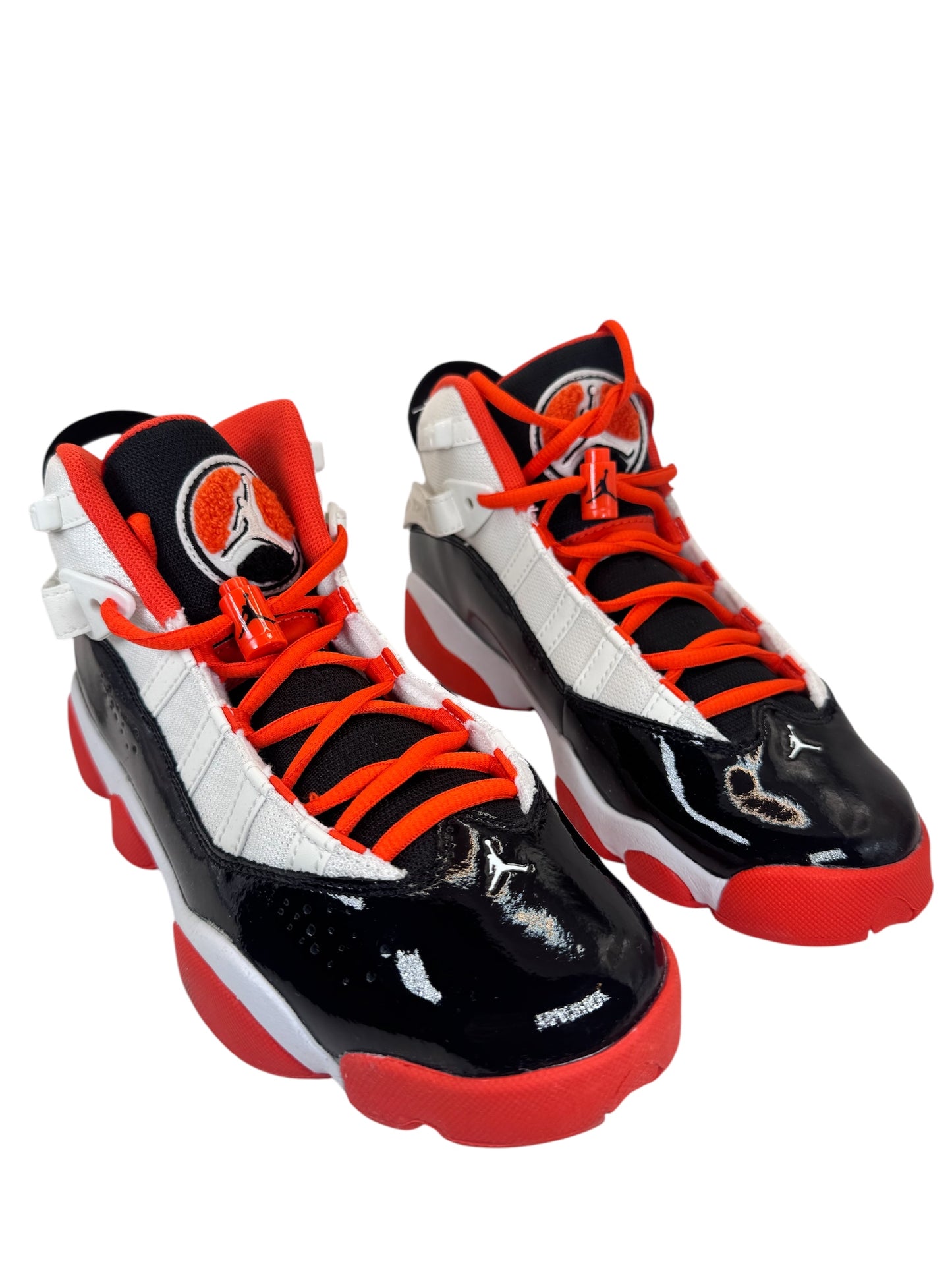Jordan 6 Rings GS ‘White Black Team Orange’