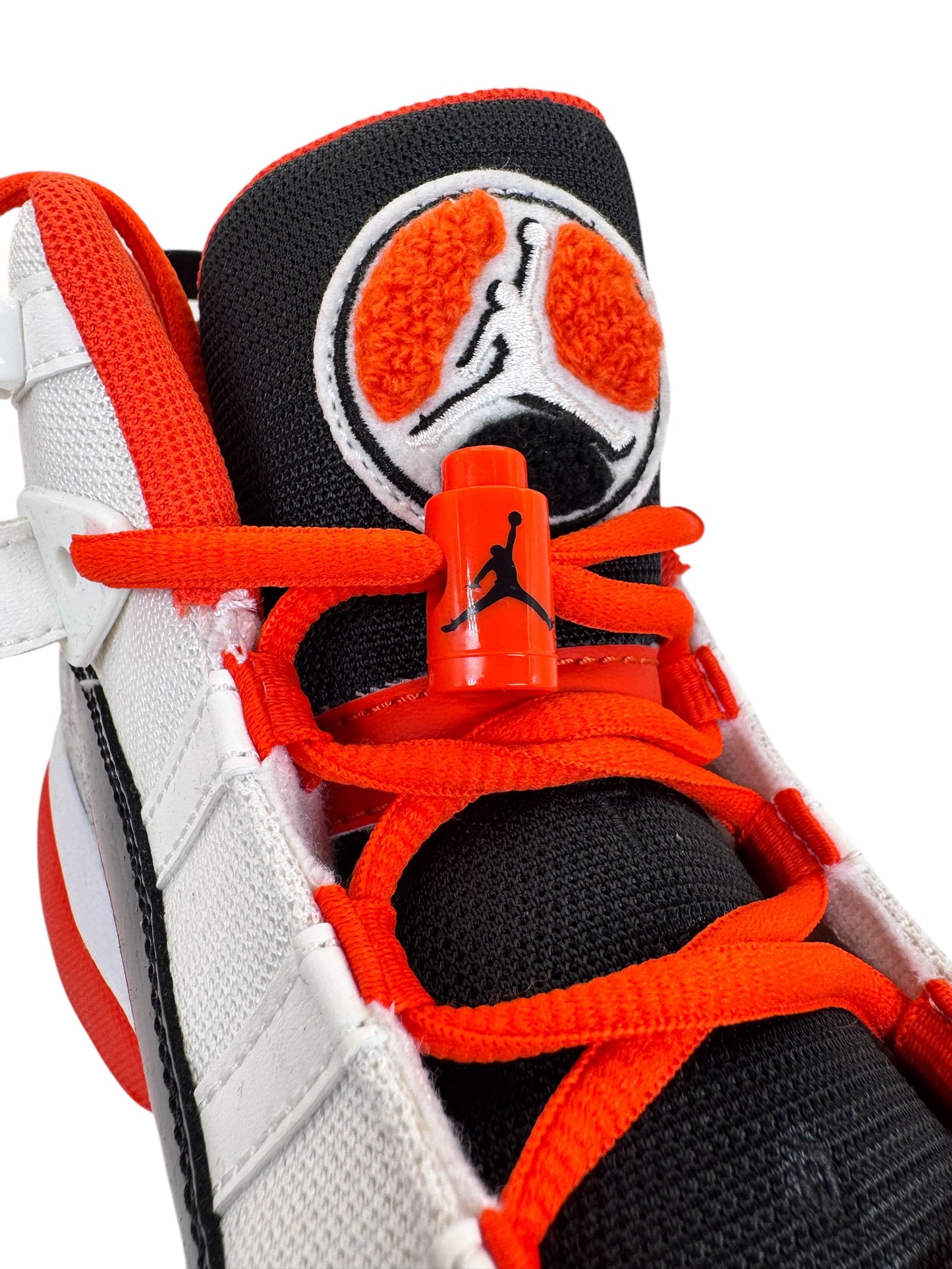 Jordan 6 Rings GS ‘White Black Team Orange’