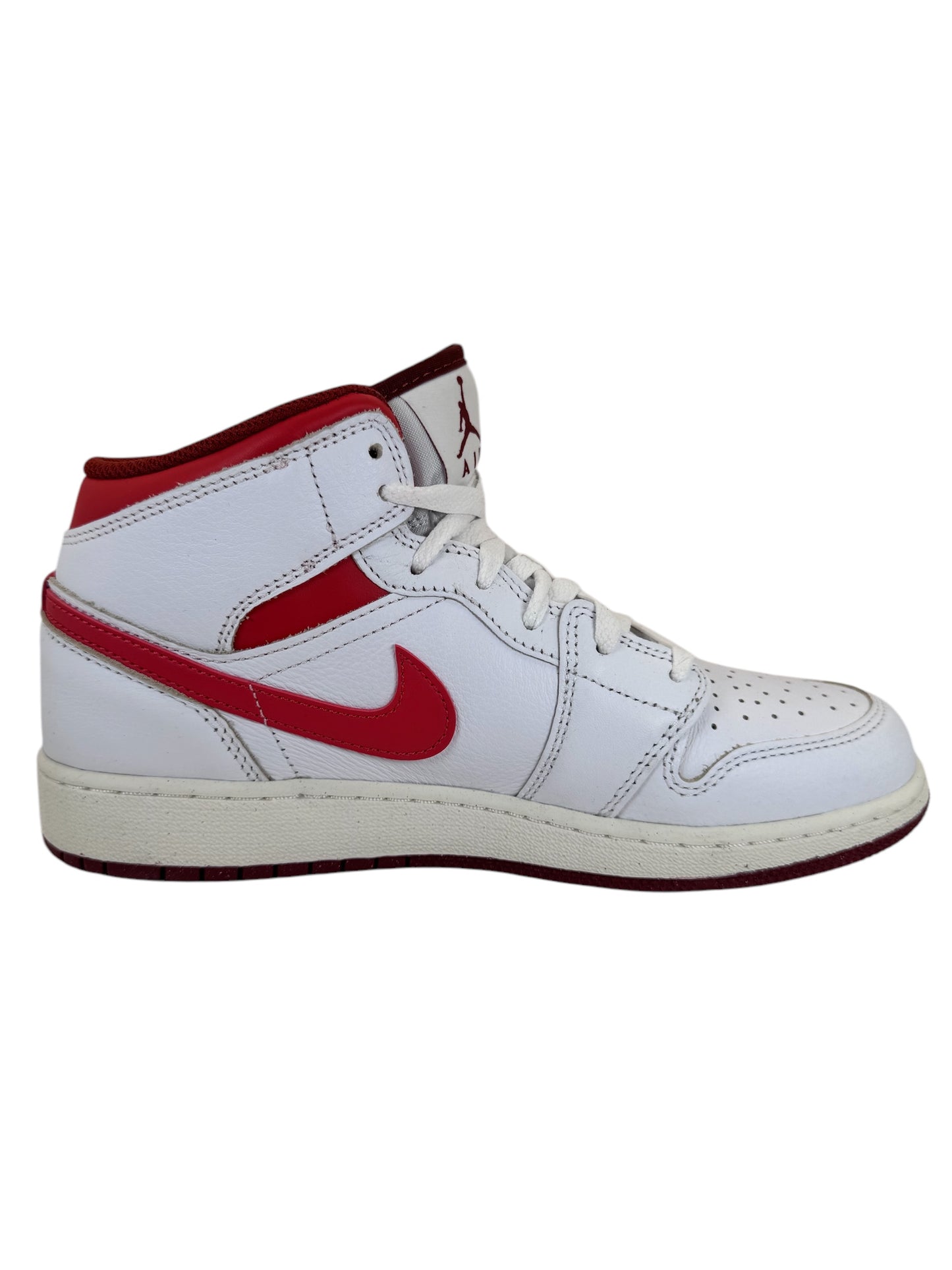 Air Jordan 1 Mid SE GS ‘White Dune Red’