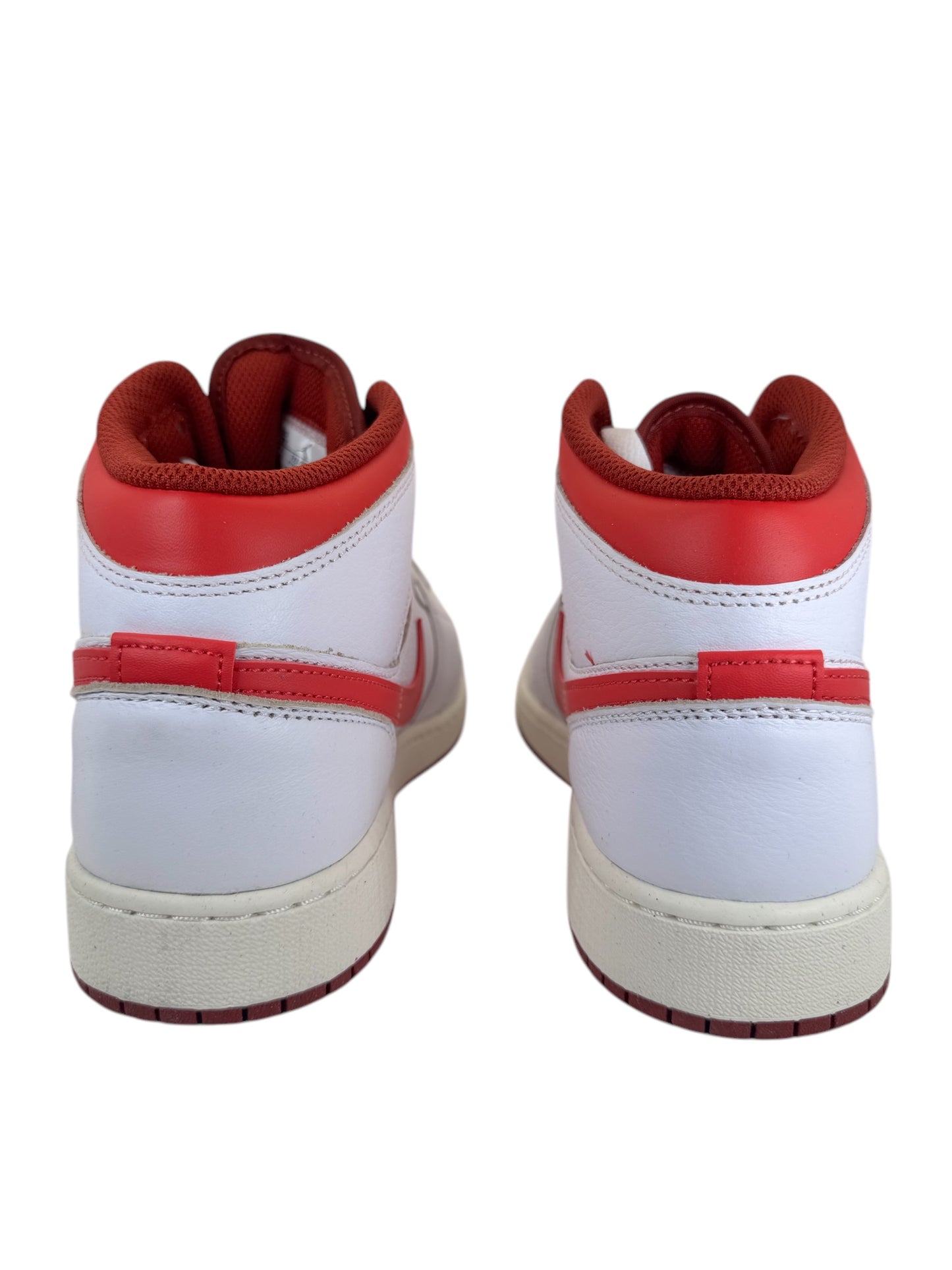 Air Jordan 1 Mid SE GS ‘White Dune Red’