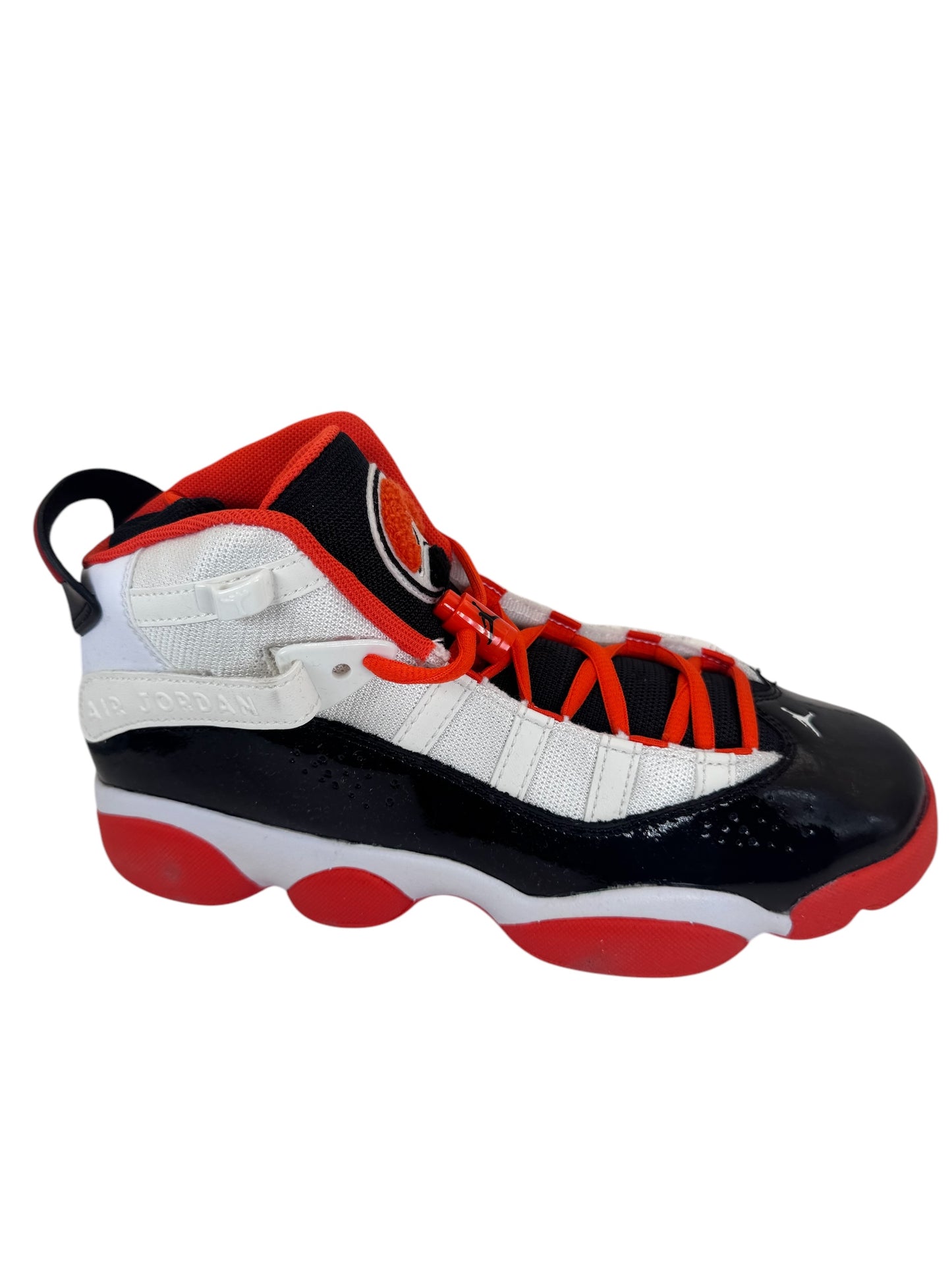 Jordan 6 Rings GS ‘White Black Team Orange’
