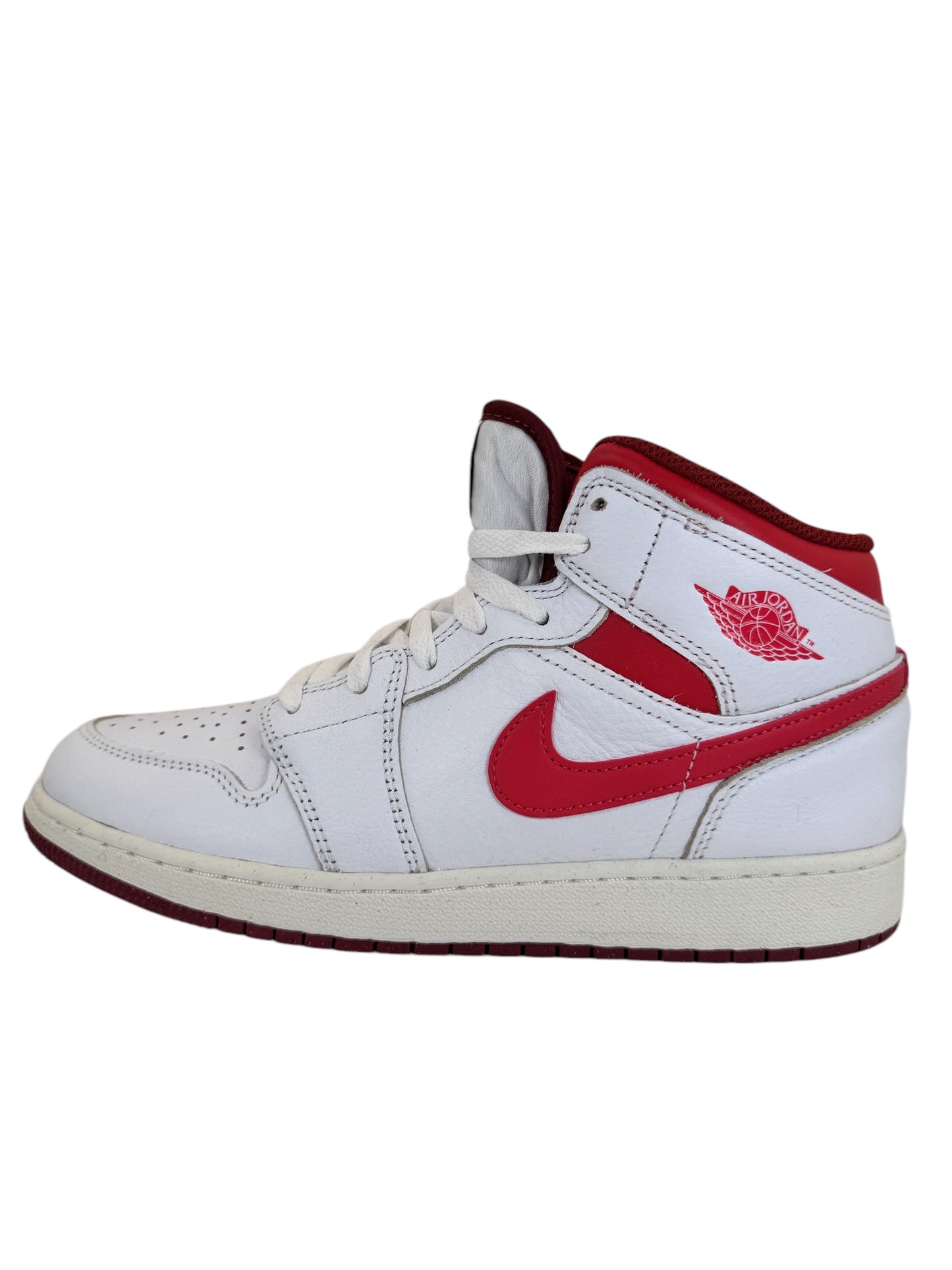 Air Jordan 1 Mid SE GS ‘White Dune Red’